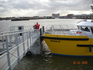 Windcat pontoon